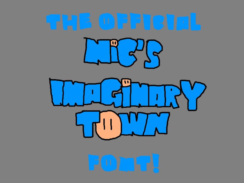 Nictown フォント
