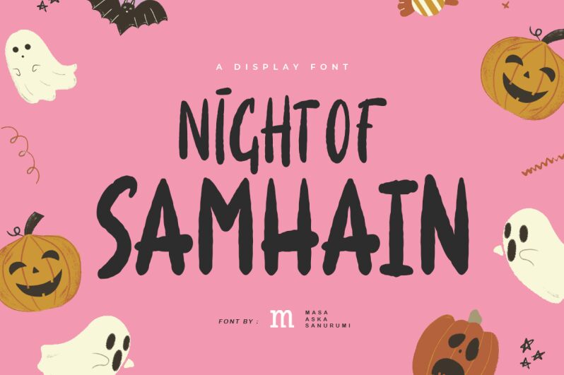 Night Of Samhain Schriftart