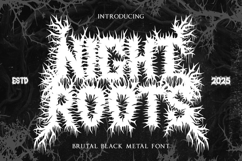 Night Roots الخط 