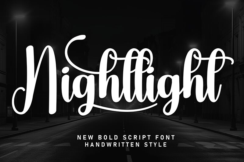 Nightlight 字体