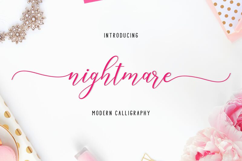 nightmare フォント