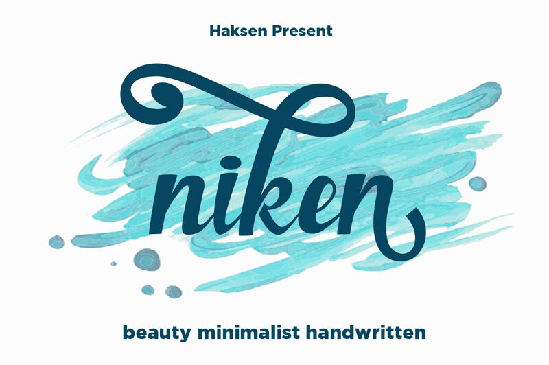 niken フォント