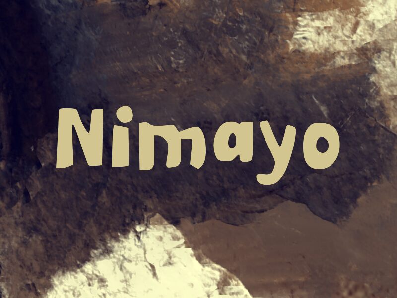 Nimayo — Prezentace písma