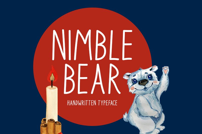 Nimble Bear font Fonts2u com Nimble Bear font Fonts2u com