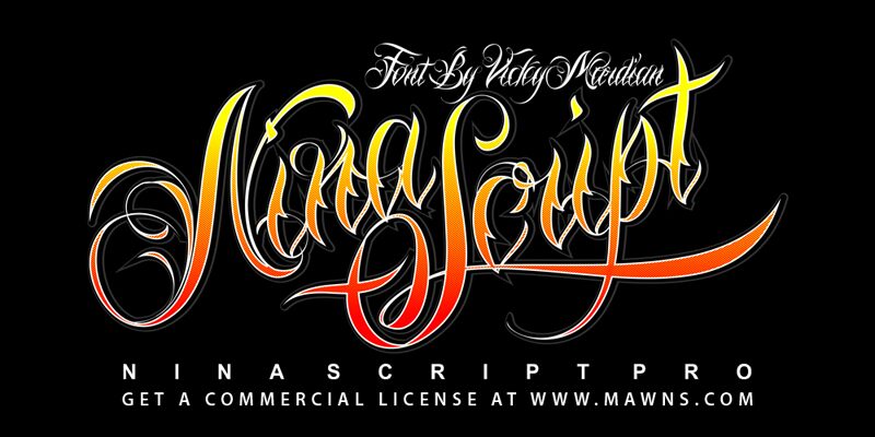 Nina Script Demo Font