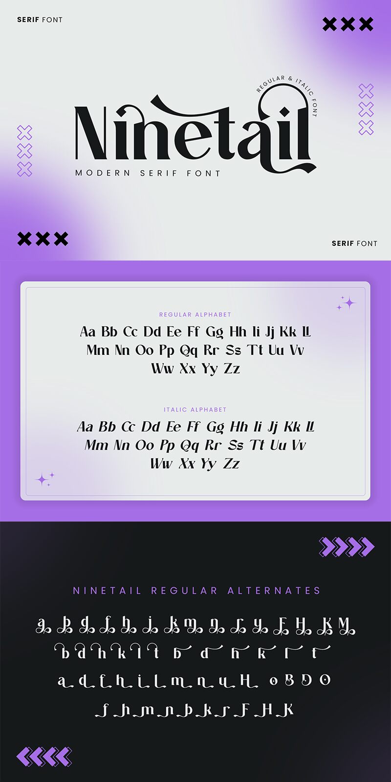 Ninetail Czcionka