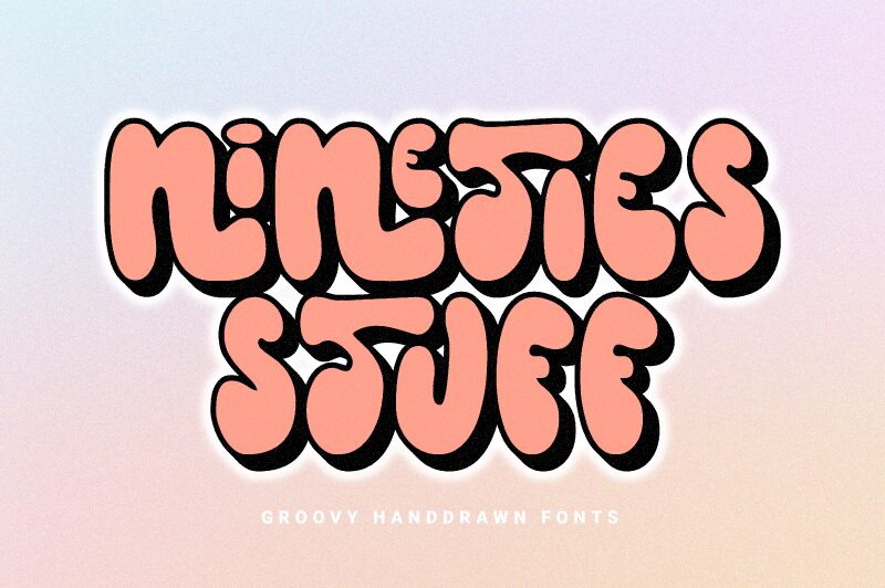 Nineties Stuff Schriftart