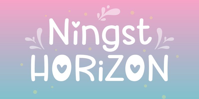 Ningst Horizon Schriftart