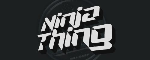 Ninja Thing Schriftart