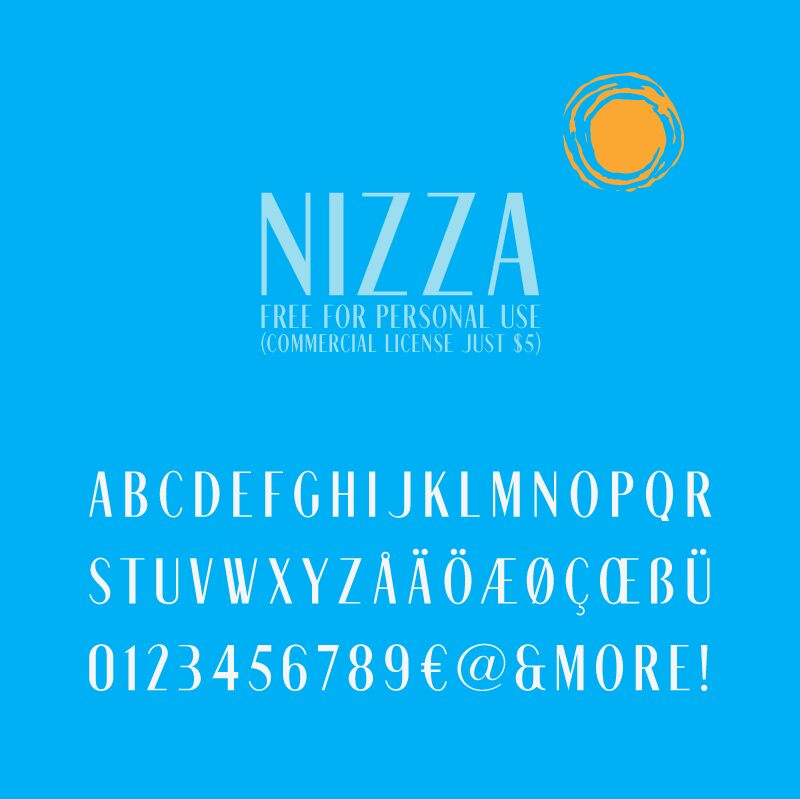 Nizza Czcionka
