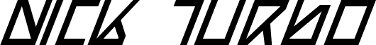 Nick Turbo Italic