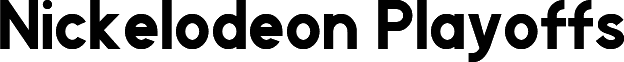 Nickelodeon Playoffs Lowercase