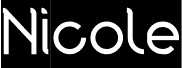 Preview of the Nicole-Inverse font