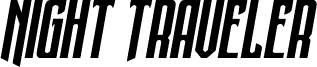 Night Traveler Italic