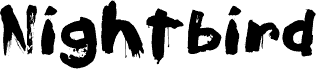 Nightbird 2024 DEMO Regular font