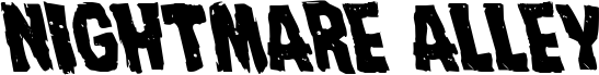 Nightmare Alley Leftalic