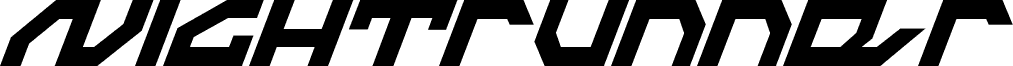 Nightrunner Condensed Italic