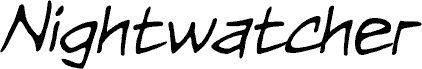 Nightwatcher BB Italic