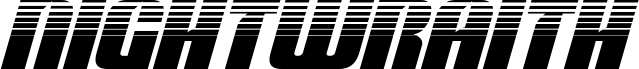 Nightwraith Halftone Italic