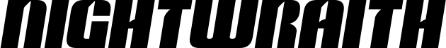 Nightwraith Semi-Italic