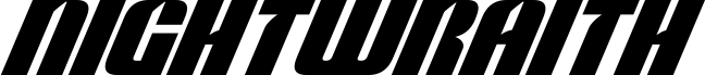 Nightwraith Super-Italic