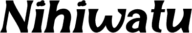 Nihiwatu Demo Italic font