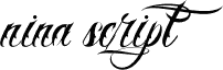 Nina Script  Medium