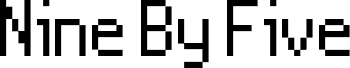 Nine By Five NBP