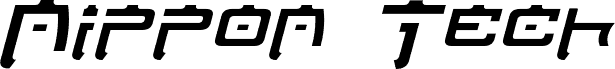 Nippon Tech Italic