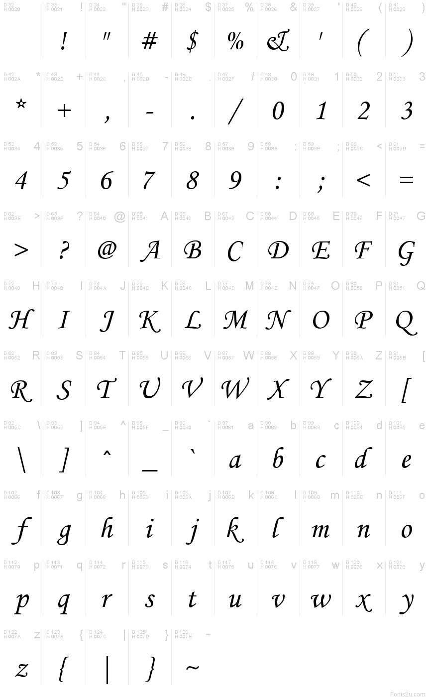 monotype corsiva webfont