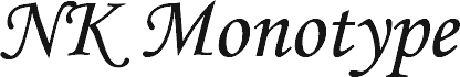 NK_Monotype Corsiva