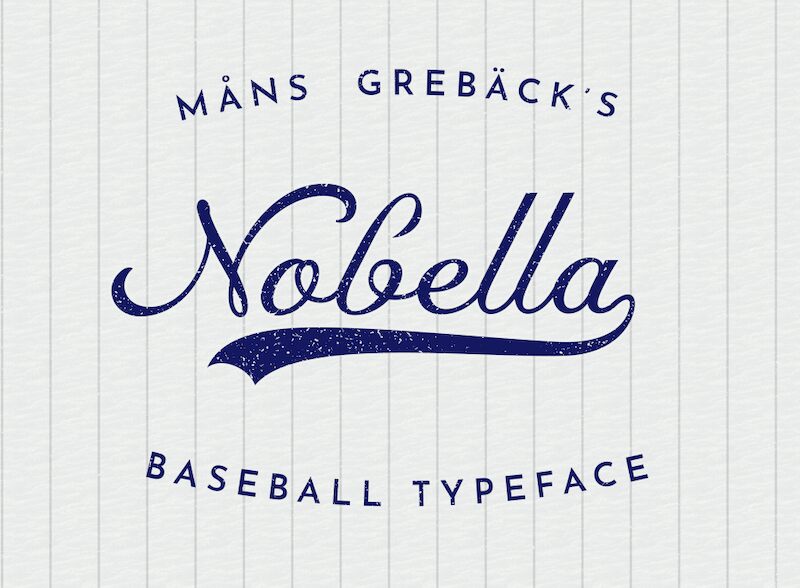 Nobella Schriftart