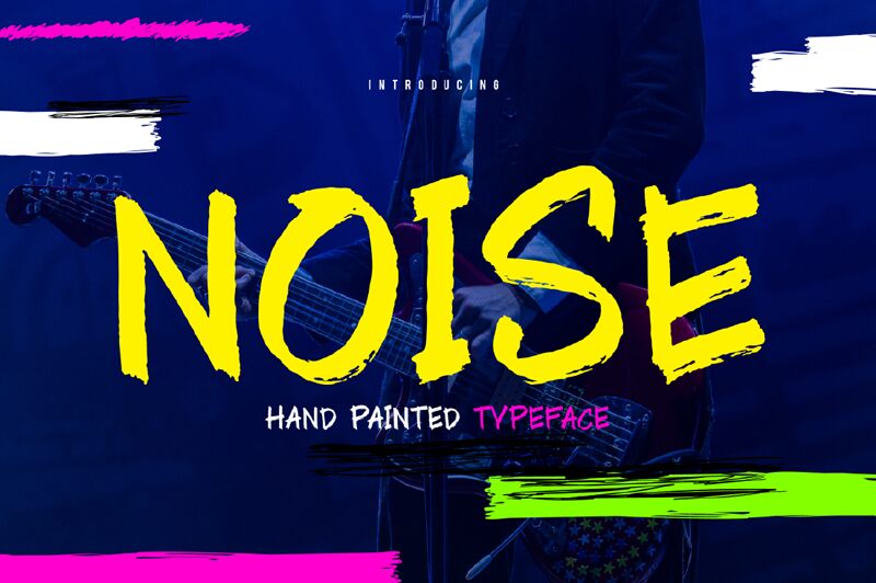 Noise Schriftart