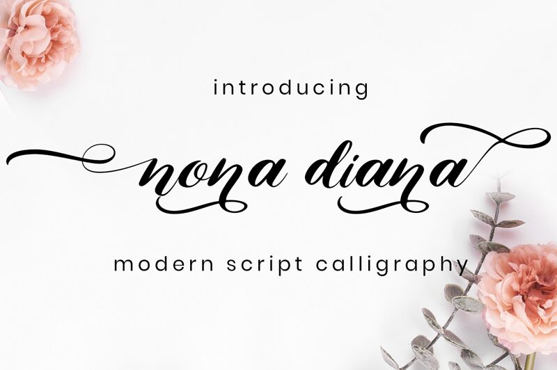 Nona Diana Czcionka