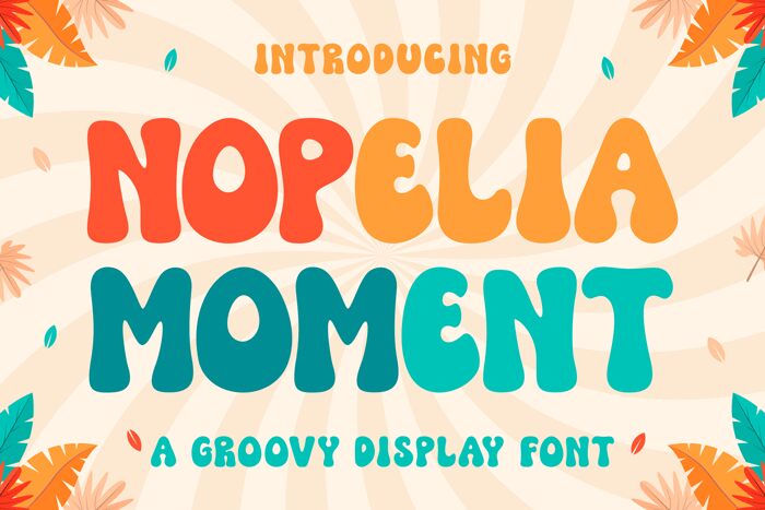 NOPELIA MOMENT Schriftart