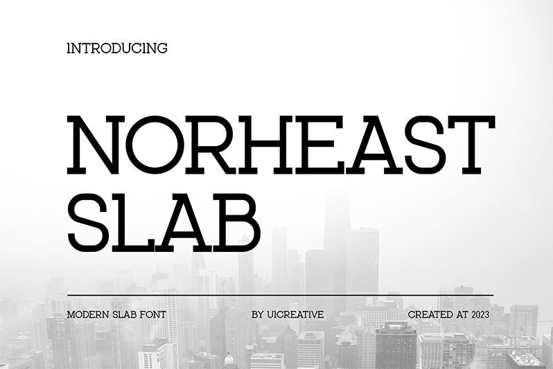 NORHEASTSLAB 字体