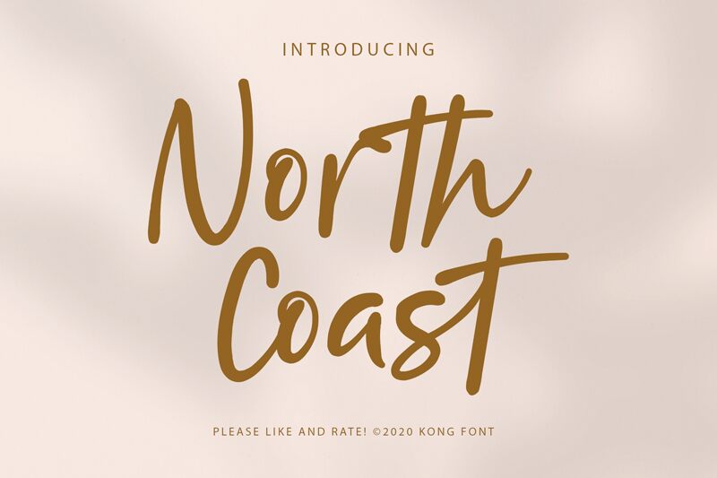 North Coast Druh písma