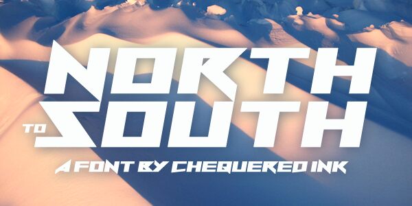 North to South Czcionka