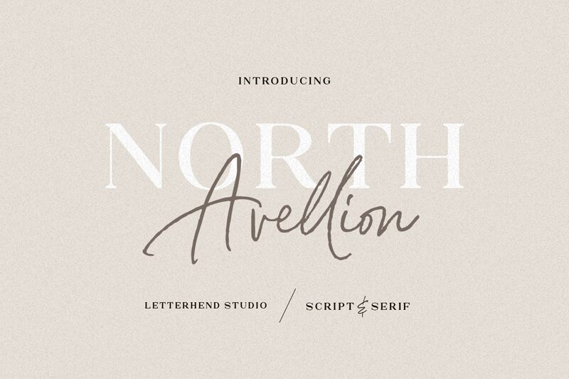 North Avellion Schriftart