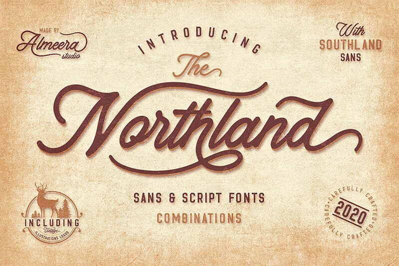 Northland Script Czcionka