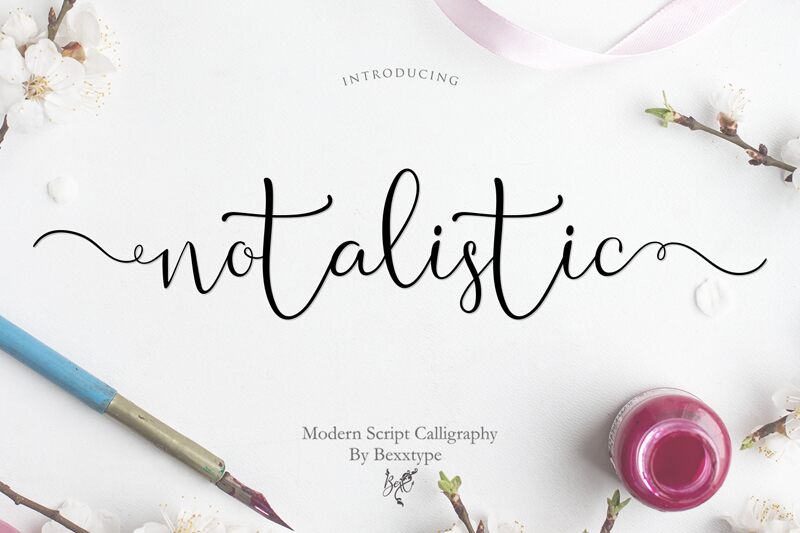 Notalistic Czcionka