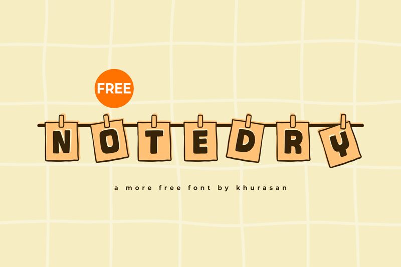 Notedry Czcionka