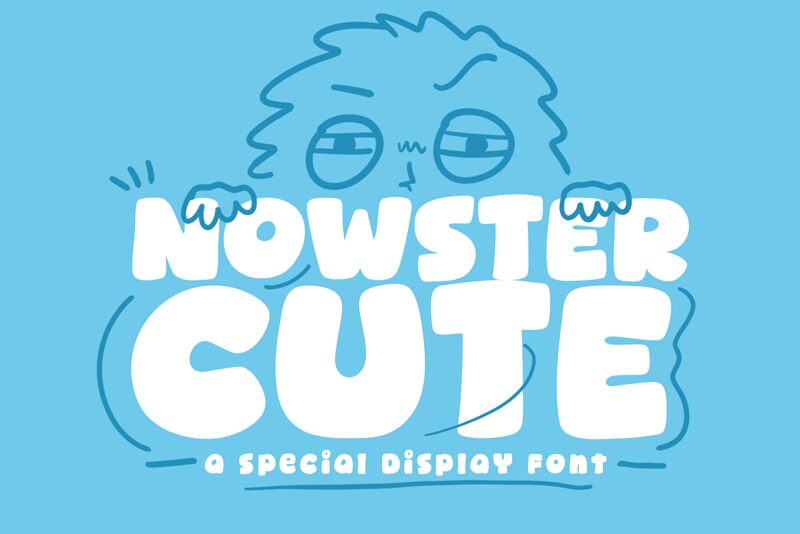 Nowster Cuteフォントの紹介と見本