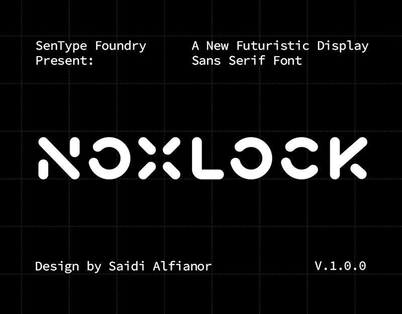 Noxlock Schriftart
