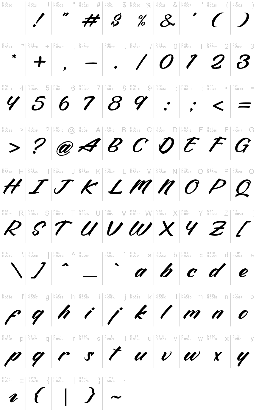 Nocturnal font | Fonts2u.com