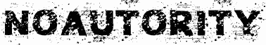 NoAutority Regular