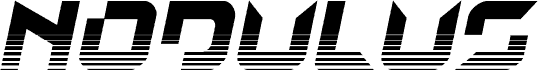 Nodulus Halftone Italic