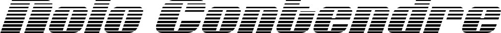 Nolo Contendre Gradient Italic