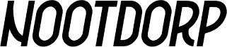 Nootdorp-Italic
