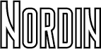Nordin Outline Bold